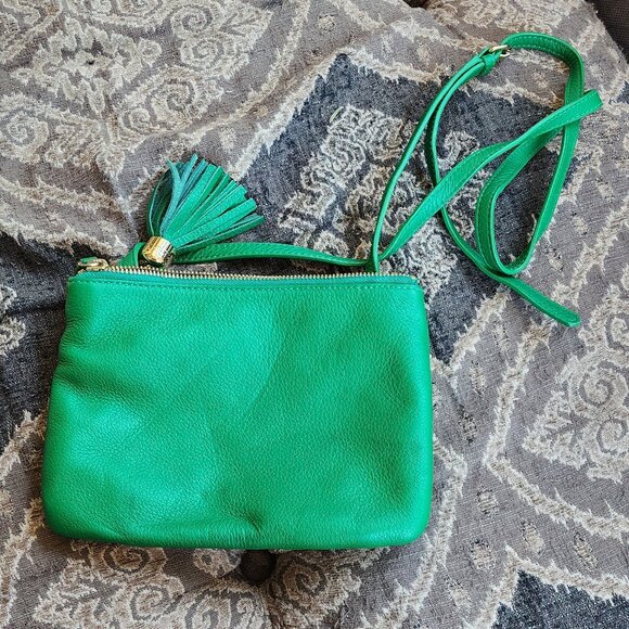 Talbots Green Crossbody Bag - Picture 1 of 13